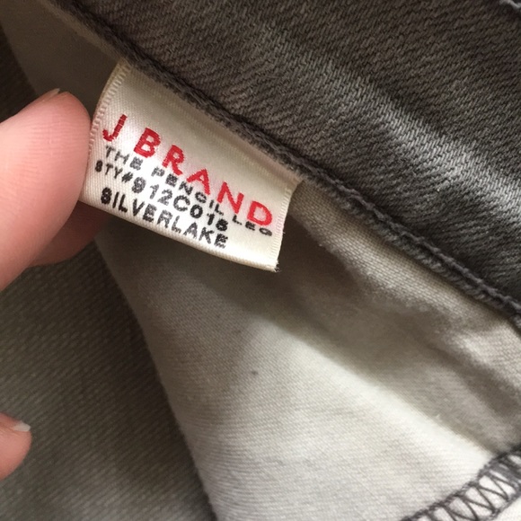 J Brand Pencil Leg Silverlake Jeans 28X33 - Picture 5 of 8